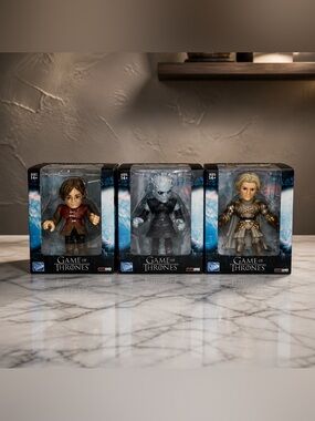 Game of Thrones Lot of 3 Toy FigurinesJaime LannisterWhiteWalkerTyrion Lannister